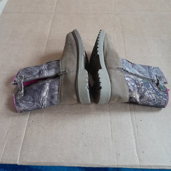 Magellan Outdoors Men’s Size 4.5 Women’s Size 6 (2D) Brown Mid-Calf Boots - Picture 6 of 8